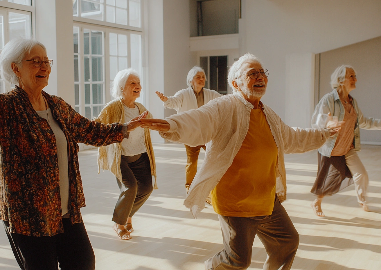Танцювальна терапія для пенсіонерів