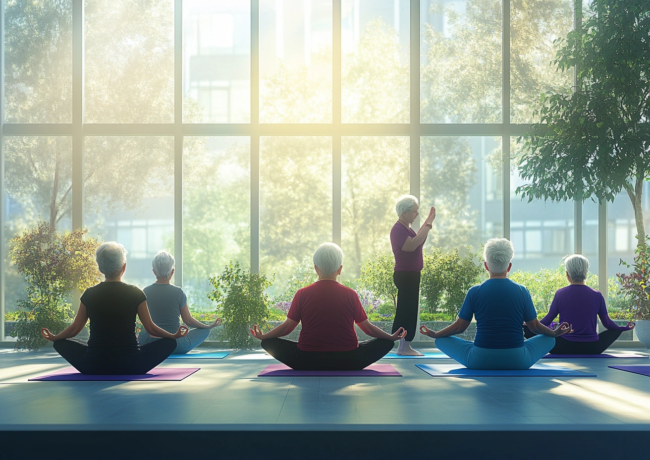 Йога для людей поважного віку